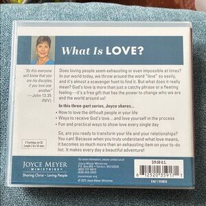 Joyce Meyer Ministries 'What Is Love?' CD - White